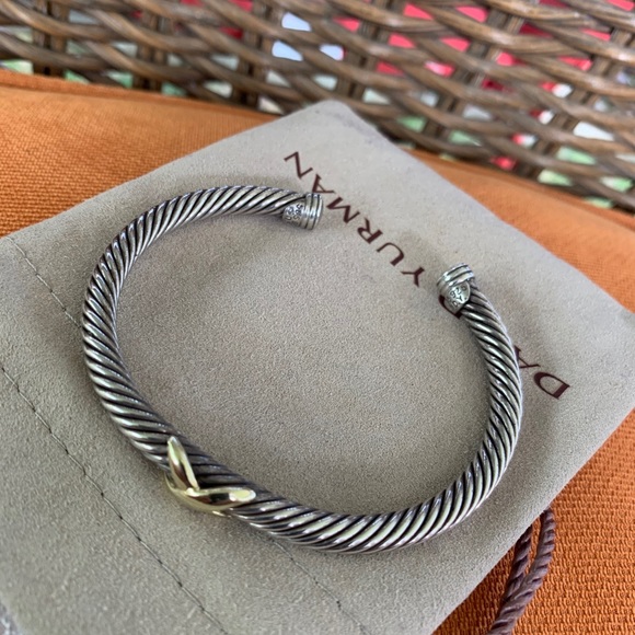 David Yurman Jewelry - David Yurman X gold bracelet